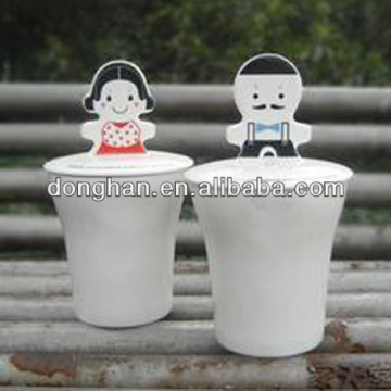 porcelain couple mug lovely design ceramic lover cup