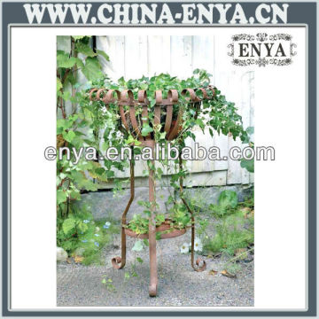 Wrought Iron Flower Basket