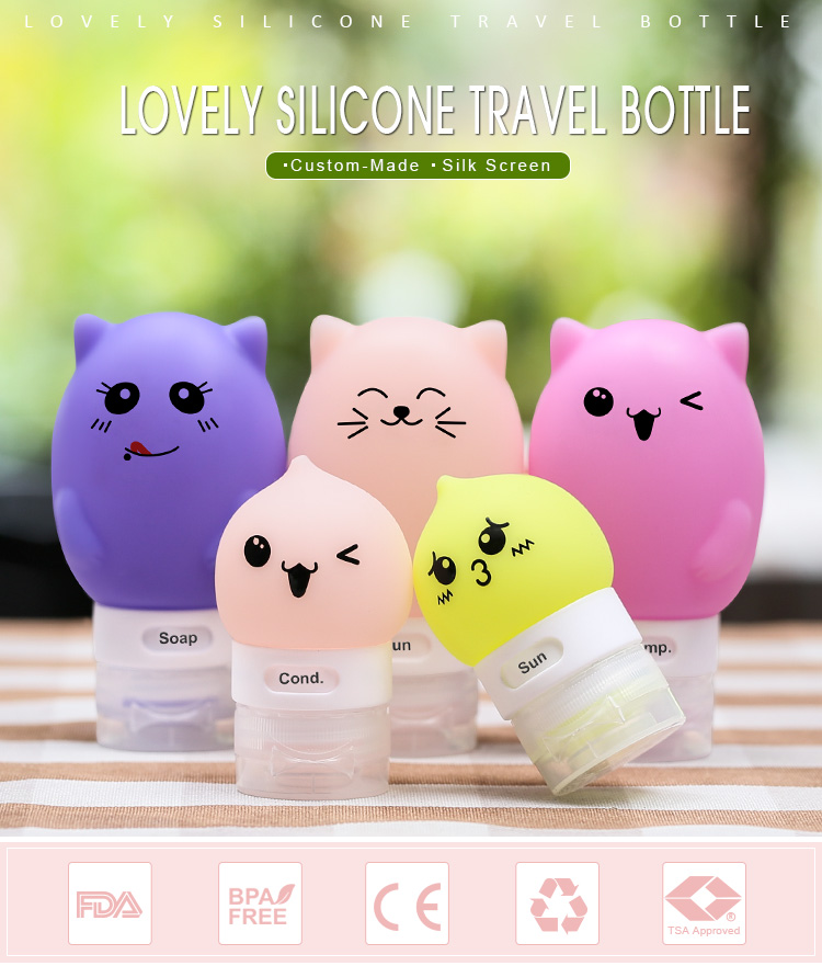 Garrafas de maquiagem de viagem Travel Makeup Bottles