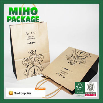 kraft paper bags for clothing