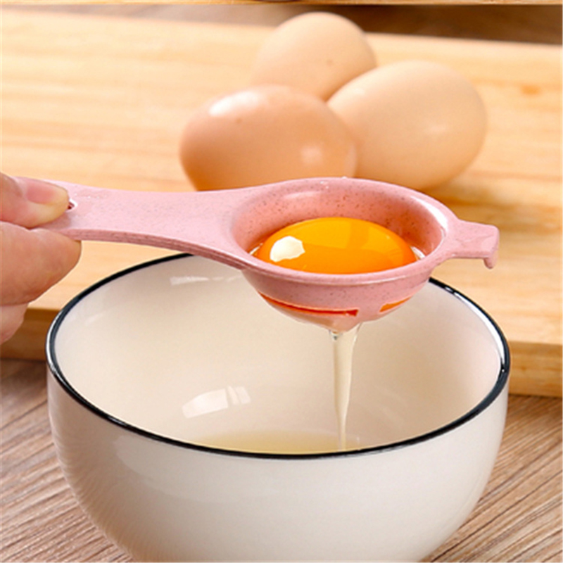 DEQI Plastic Egg Separator White Yolk Sifting Home Kitchen Chef Dining Cooking Gadget For Household Kitchen Egg Tools