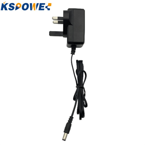 8.4V 1000MA UK Plug Baterai Charger CE Terdaftar