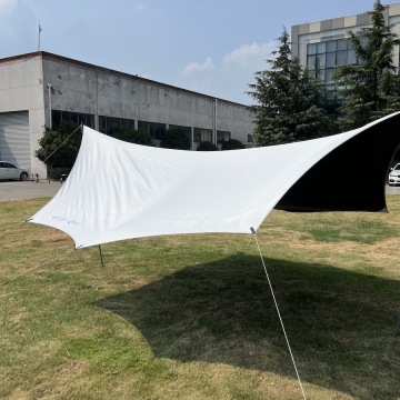 Cooling garden pavilion shade cloth sun shade