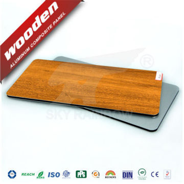 Wooden Grain Aluminum Composite Panel