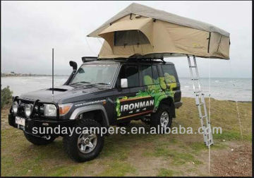 Top roof tent / improved car top roof tent