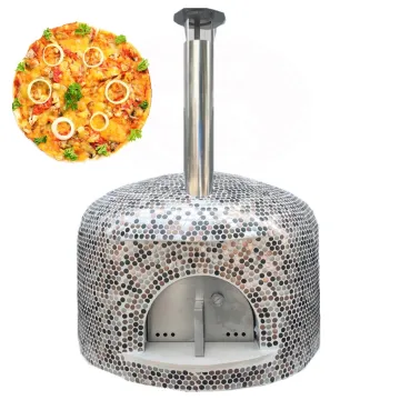 High Temperature Outdoor Pizza Oven Big Charcol Stone Bricks Garden Oven Pizza