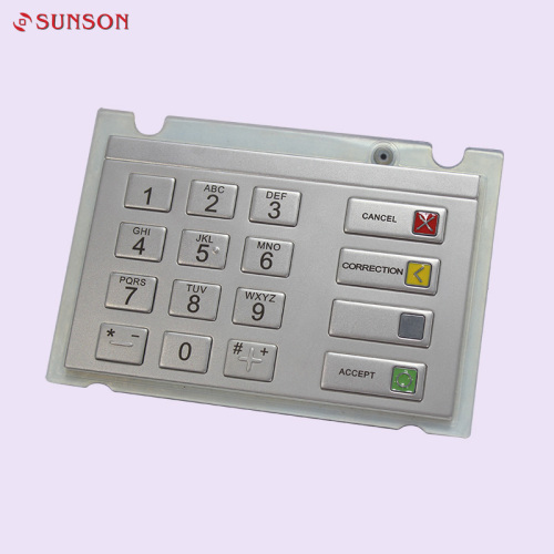 New Surface Brushed Encryption PIN pad for Payment Kiosk