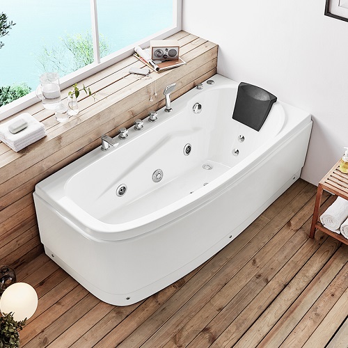 spa acrylic freestanding whirlpool and air bathtub for adults