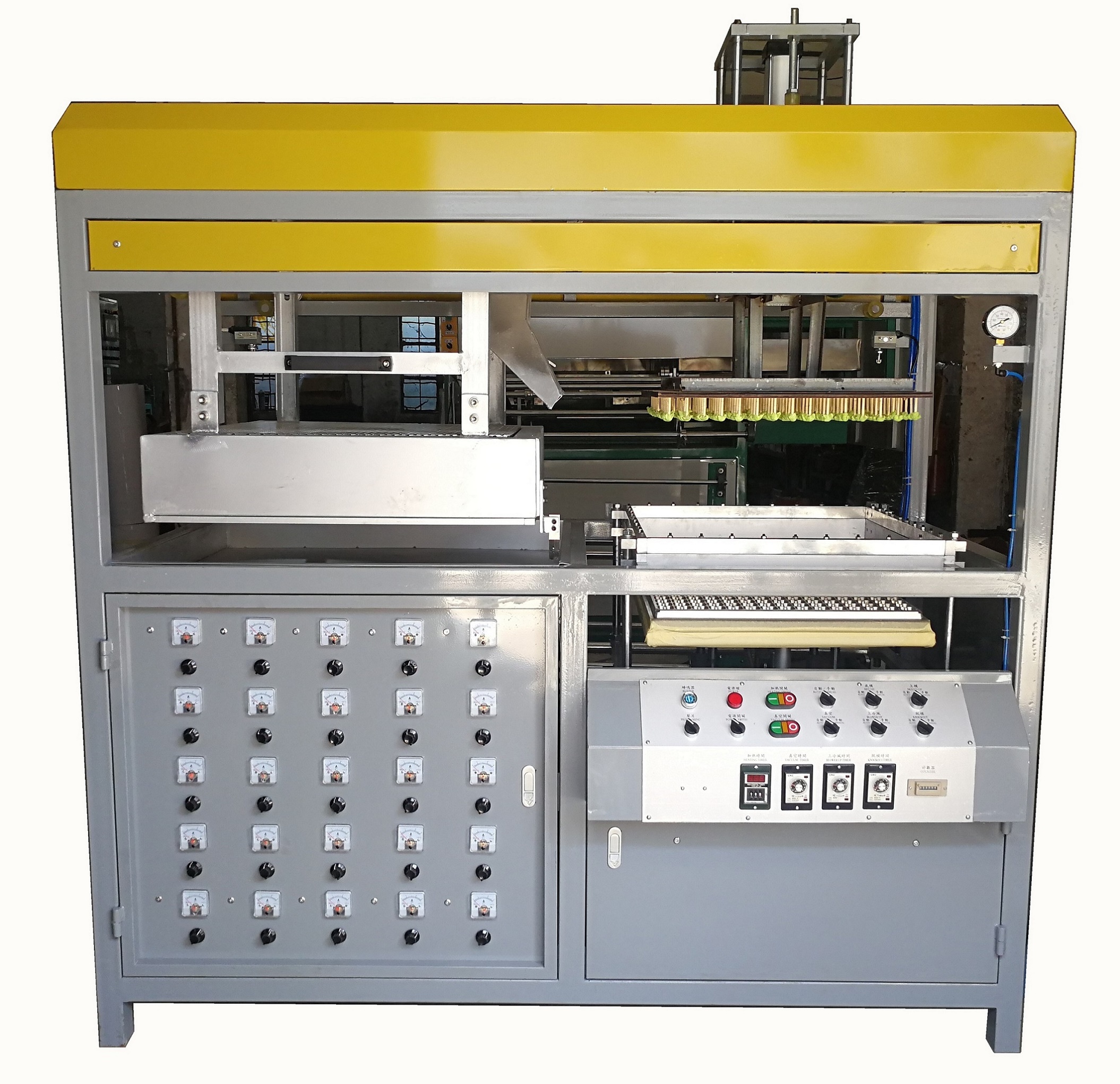 सेमी ऑटो थर्मो बनाने की मशीन Semi Auto Thermo Forming Machine