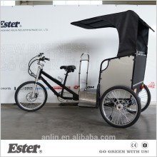 ESTER New Style Pedicab Rickshaw shimano tektro