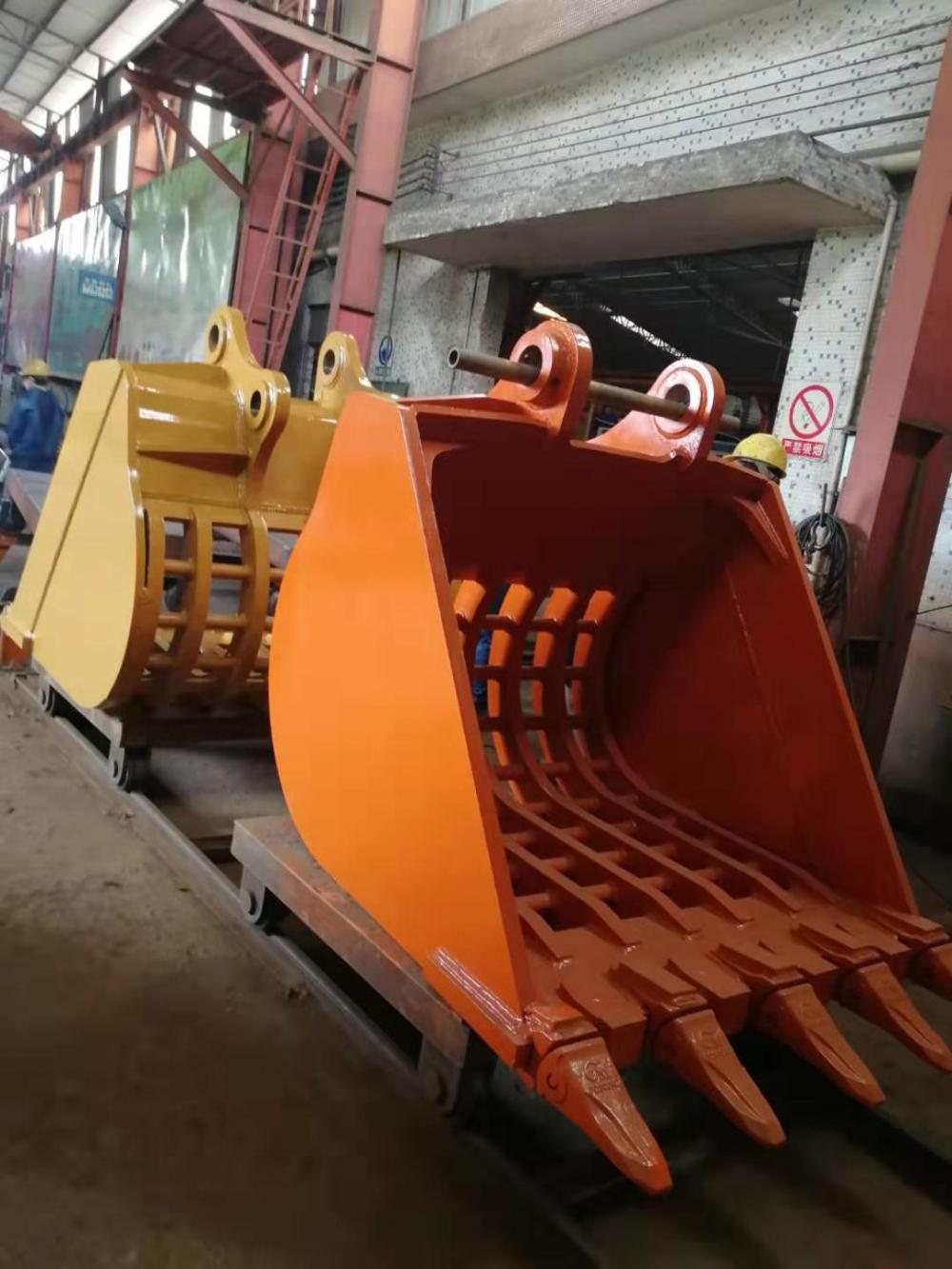 Skeleton Bucket Rotating Screening Bucket untuk Excavator