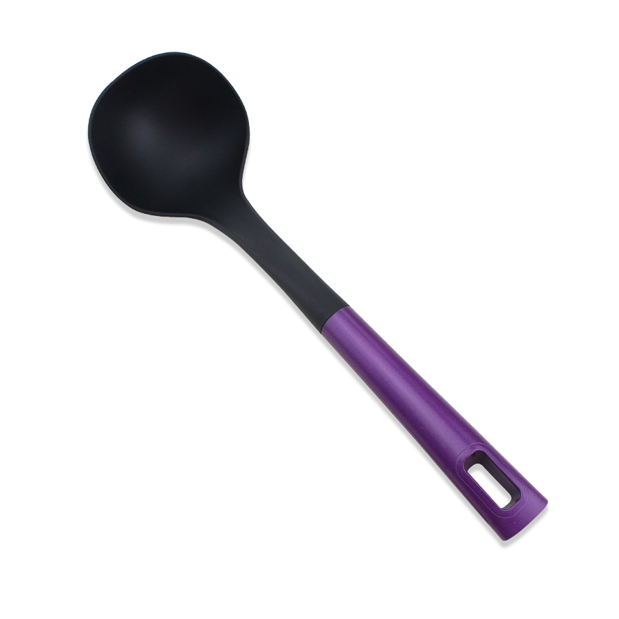 Set di utensili in nylon da cucina con rivestimento in 5 pezzi