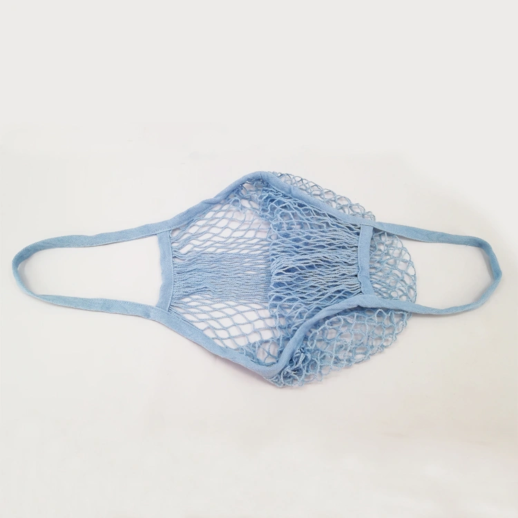 ODM Eco-Friendly Gift Cotton Net Bag or Carrying Mesh Net Hanging Bag for Vegetables Packing