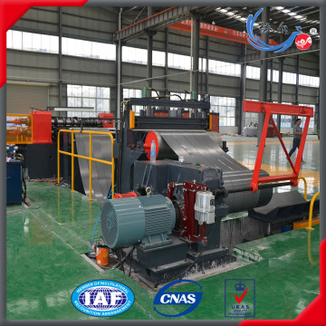 Strip metal coil processing machinery/slitting line machine