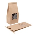 Custom Kraft Tin Tie with Window Design