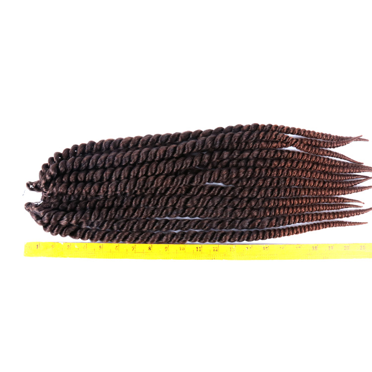 24 Inch Premium 100% Synthetic Hair Senegalese Afro Twist Crochet Braids