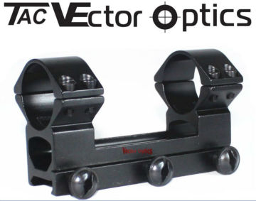 Vector Optics 25.4mm 1" One Piece High Riflescope Weaver Picatinny Mount Ring