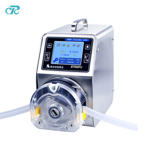 6L/min Intelligent Bottle Filling Peristaltic Pump BT600FC-S