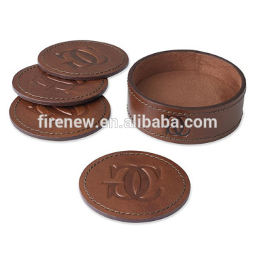 Household Restaurant Bar leather coaster set FN1974