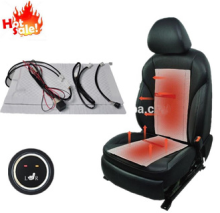Hot Sale 12 V Auto interior Car Carbon Fiber Seat Heater