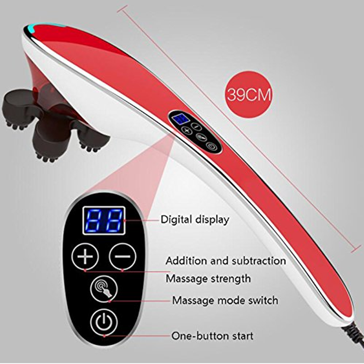 Health care  electric multi-function massage equipment vibrate massage beating massage hammer