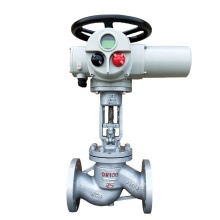 Intelligent Modulating Valve: AC220/AC380V/660V Cast Iron Multi-turn Electric Actuated Globe Valve