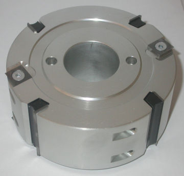 Woodworking Cutter Head For Rebates I, Stackable Surfacing Heads Shaper Cutter Head