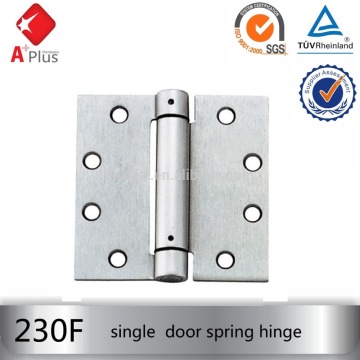 single action spring hinge
