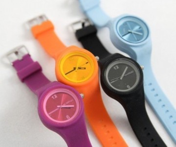 silicone jelly watch