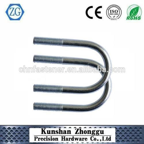 Blue White Zinc U Bolt Carbon Steel