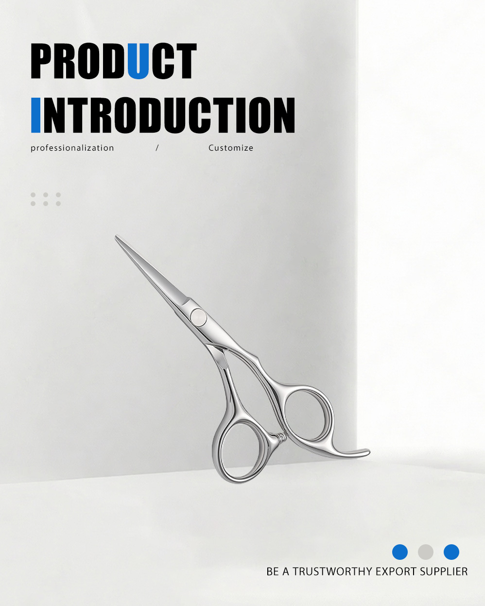 مقص مسطح بمواد عادية (DSC6337) Flat Scissors with Ordinary Material (DSC6337)