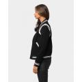 Wholesale Custom Logo Black Baseball Uniform Jacket