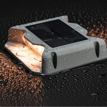 2024 New Waterproof IP65 Solar Deck Lights - 4-Pack Solar Step Lights