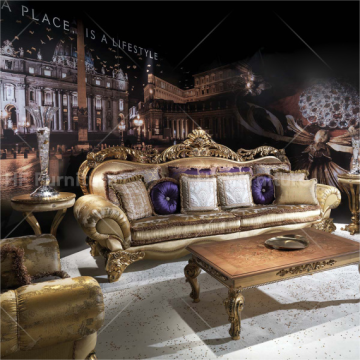 Luxury Antique Italian Style Sofas for Classic Living Rooms