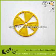 Food grade silicone heating pad lemon shaped table place mat YT-M003