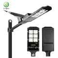 Lampione solare a led da esterno in alluminio 100w 300w