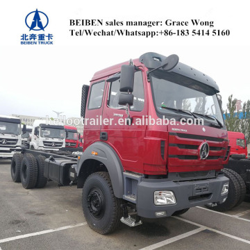 Excellent Quality BEIBEN 6x4 cargo truck chassis for sale