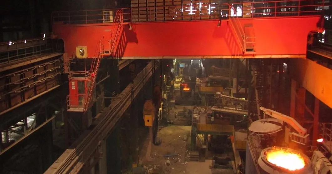 Qdy Electric Double Girder Casting Overhead Crane for Workshop