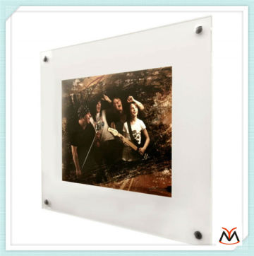 Fashion magnetic acrylic photo frame,clear acrylic photo block