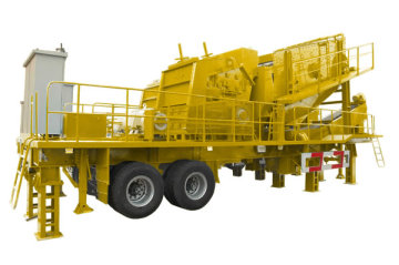 Mobile Crusher Used in Open-Pit Coal Mine