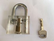 GOSO NEW LOCK --5-13 CLEAR LOCK TRANSPARENT LOCK FOR PRACTISE LOCK'S SKILL