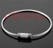 edelstahl-draht-schlüsselring--Secure-Key-Ring