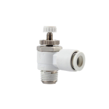 AS Series Elbow Type Speed Controller Pneumatic Quick Connector
