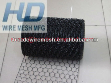 black poultry wire netting