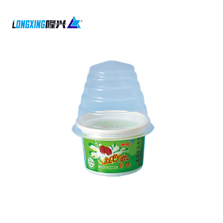 4oz plastic ice cream cup with printing