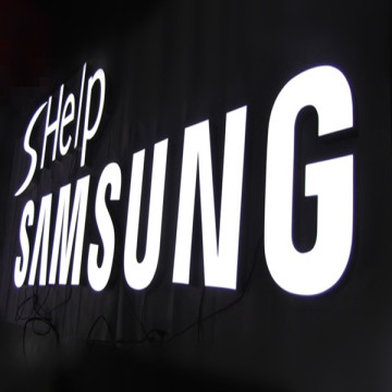 Epoxy Resin LED Channel Letters Signage