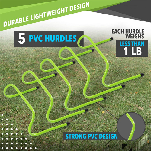 Velocidad de los obstáculos de la agilidad de PVC Hurdles