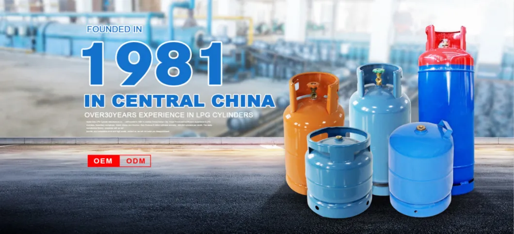 9kg Refilling Propane Butane LPG Gas Bottle for Mexico