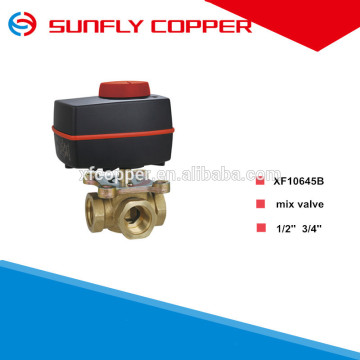 underfloor heating copper F-cock nickle-plate combined valve