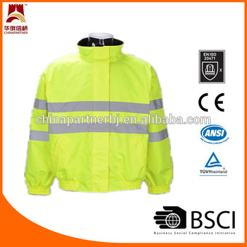 Reversible safety jacket